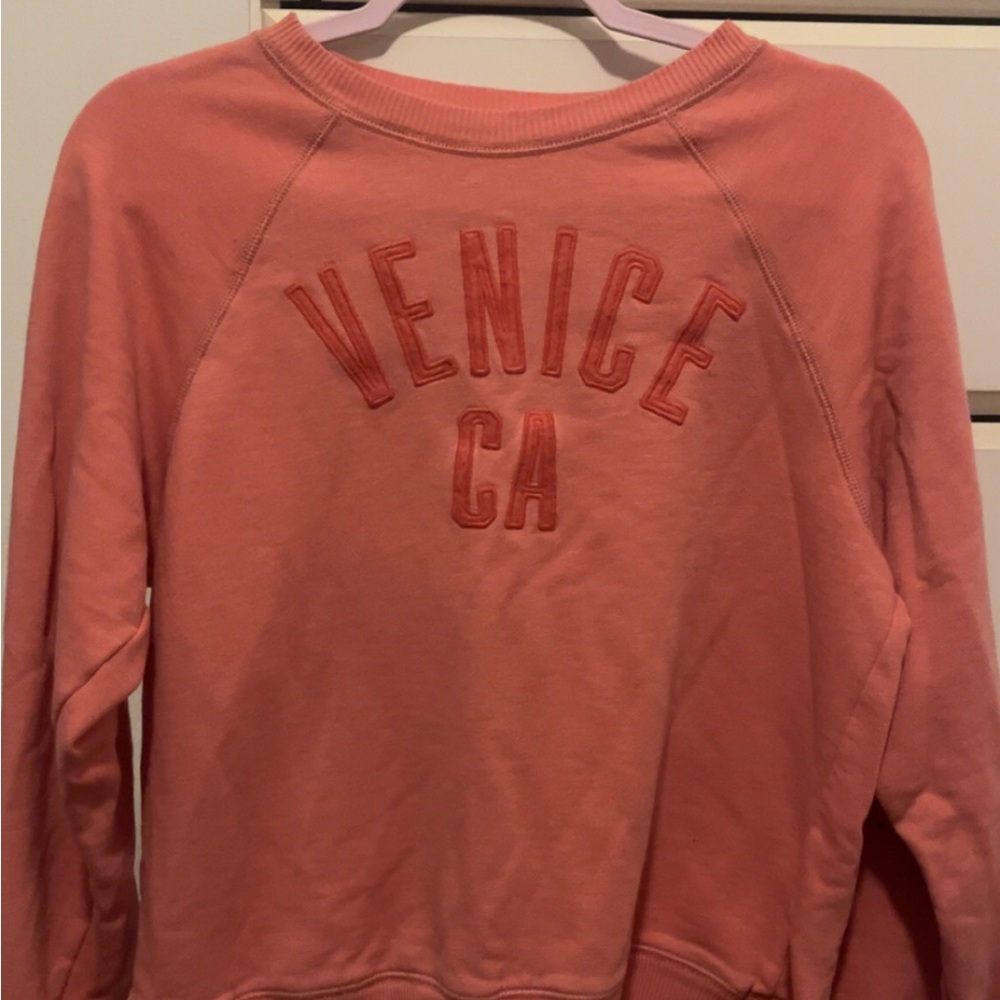 American Eagle Outfitters Coral Sweatshirt